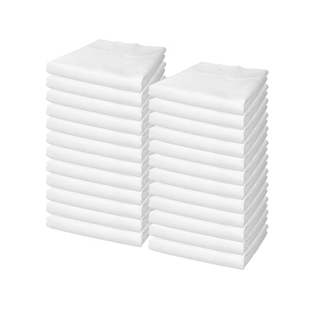 Monarch T180 White Pillowcase - Standard - Case of 72 T180-4236